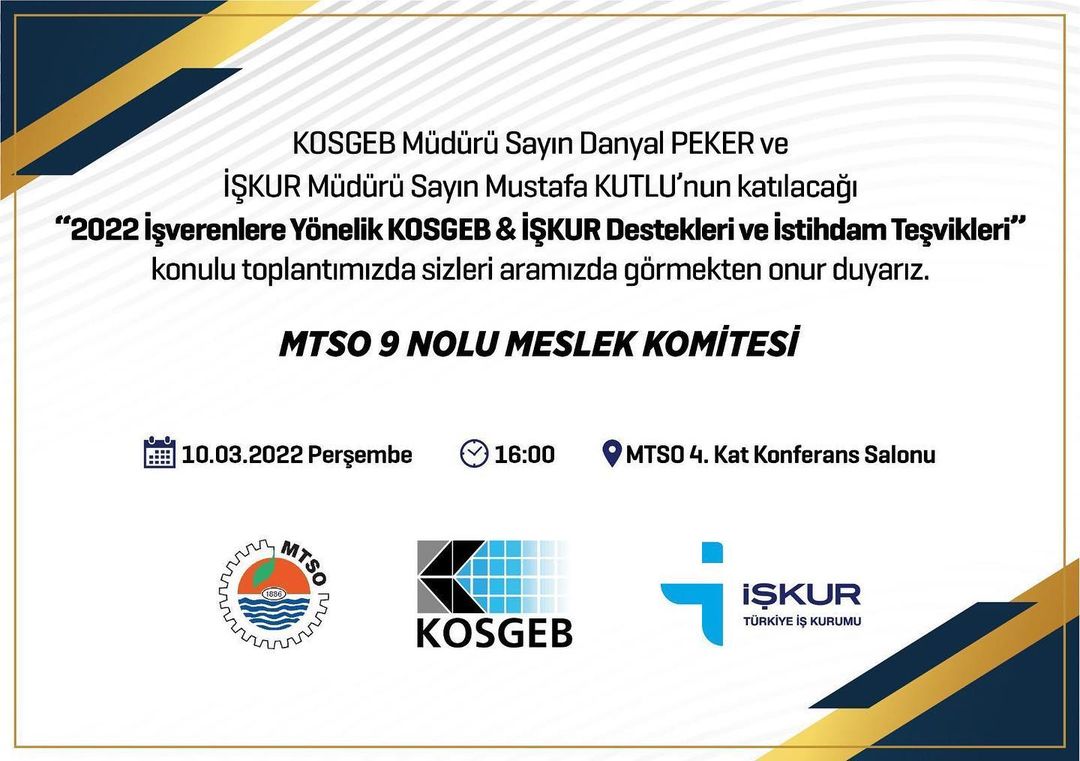 2022 İşverenlere Yönelik KOSGEB & İşkur Destekleri ve İstihtam Teşvikleri