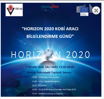 80 Milyar Euro Bütçeli H2020 Hibe Programından Yararlanmak İçin Bu Eğitimi Kaçırmayın!