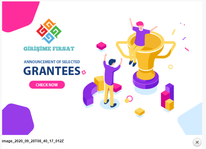 GİRİŞİME FIRSAT HİBE PROGRAMI SONUÇLANDI