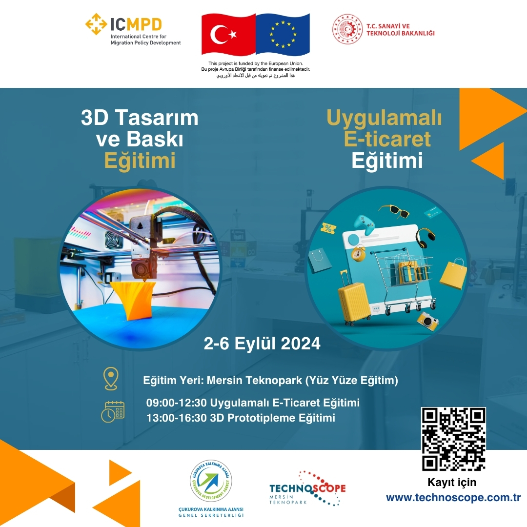 HERKES İÇİN INOVASYON PROJESİ kapsamında 5 Günlük Yüz Yüze Eğitimler