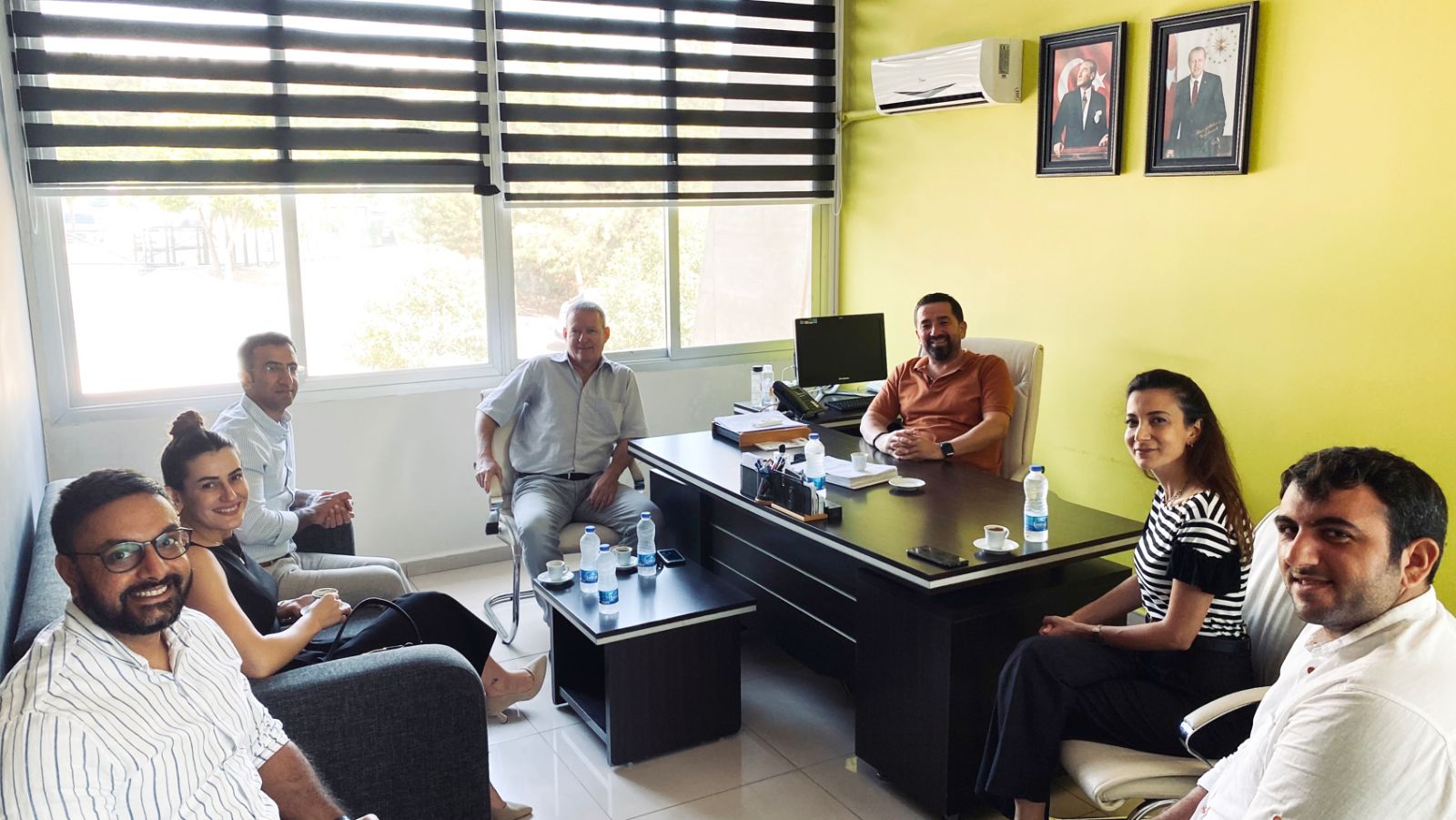 IOM (Uluslararası Göç Örgütü) Mersin Teknopark'ı Ziyaret Etti
