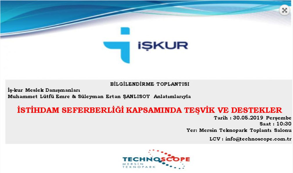İŞKUR BİLGİLENDİRME TOPLANTISI