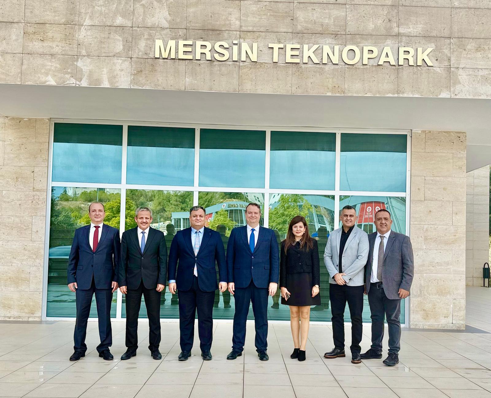 KOSGEB Heyeti, Mersin Teknopark ile İş Birliği Alanlarını Değerlendirdi