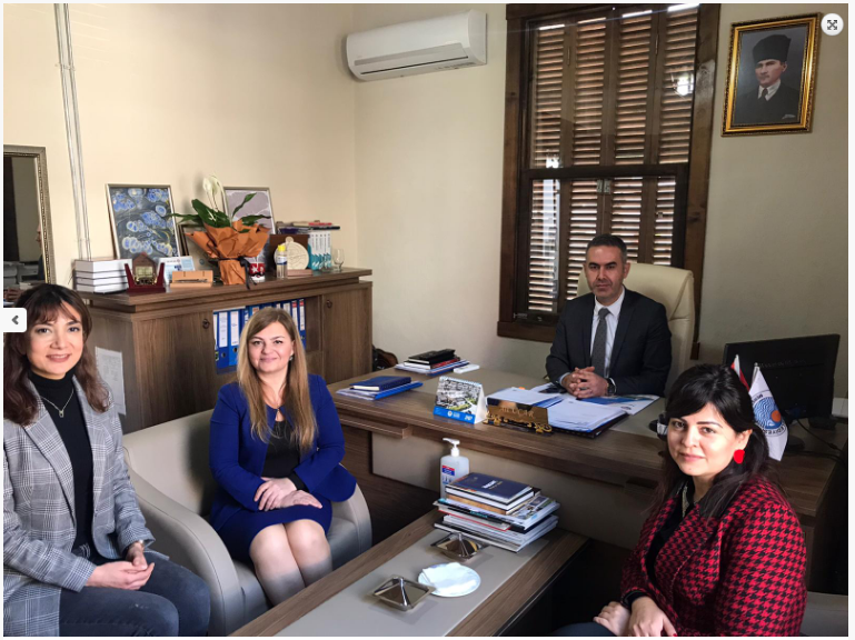 Mersin Teknopark , Akdeniz Belediyesini Ziyaret Etti
