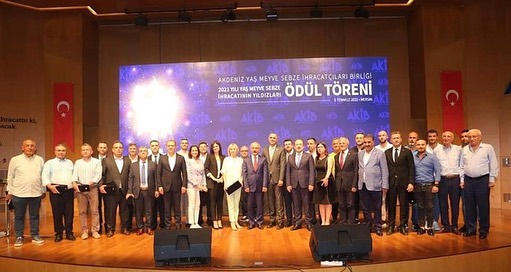 Mersin Teknopark, AKİB İhracatın Yıldızları Ödül Törenine Katılım Sağladı.