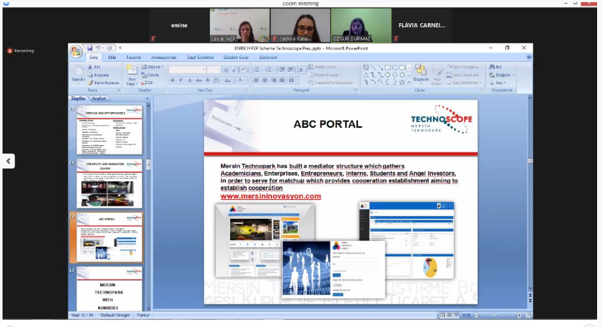 Mersin Teknopark, Brezilya Teknopark Eşleştirme Toplantısı