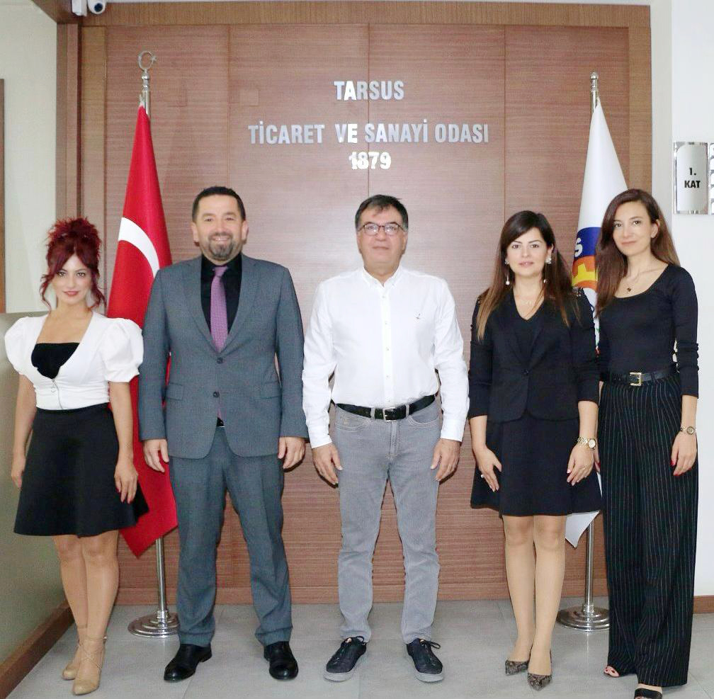 Mersin Teknopark Ekibi Tarsus TSO Ziyaret Etti