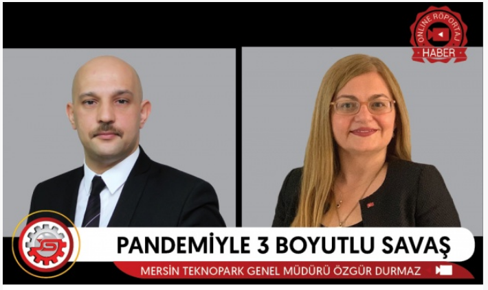 Mersin Teknopark Genel Müdürü Özgür Durmaz Sanayi Tv'ye Konuştu.
