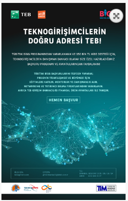 MERSİN TEKNOPARK VE TİM TEB İŞBİRLİĞİNDE TUBİTAK BİGG BAŞVURULARI BAŞLADI
