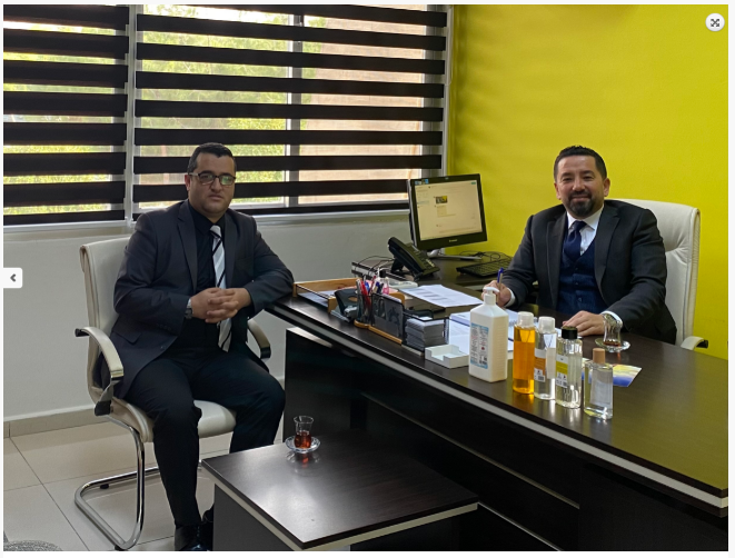 Mersin Umut Girişimciler Koparatifi Başkanından ziyaret