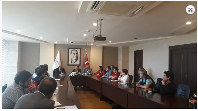 MTSO YÖNETİM KURULU BAŞKANI AYHAN KIZILTAN TEKNOPARK FİRMALARI İLE BİRARAYA GELDİ.