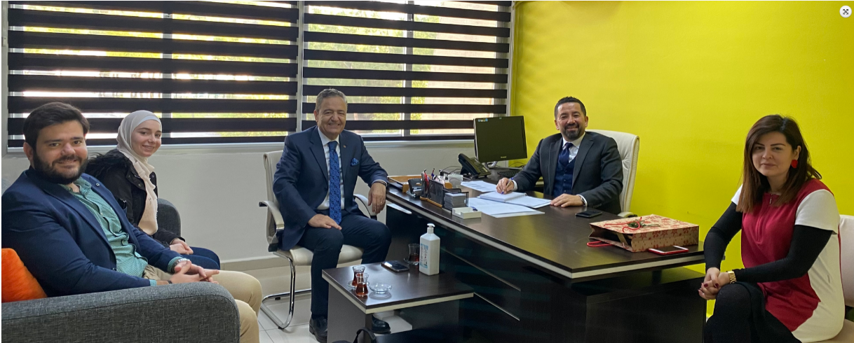 YMM AHMET AKIN ZİYARETİ