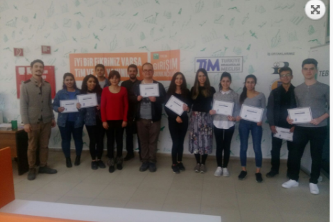 2018 yılı 1. dönem Wake Up Eğitimi Tamamlandı.