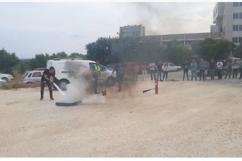 2019 Yangın Tatbikatı Gerçekleştirildi.