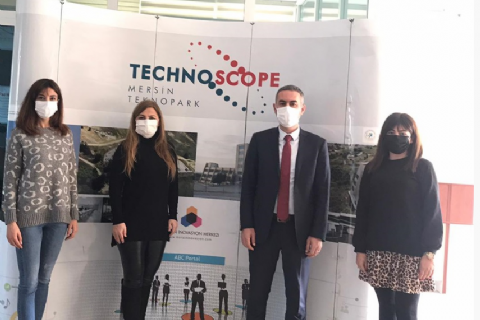 Akdeniz Belediyesinden Mersin Teknopark'a İşbirliği Ziyareti