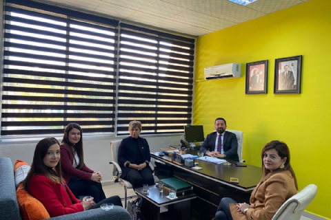 Ardent Plastik Fabrika Müdürü Hatice iğde, Mersin Teknopark Genel Müdürü İhsan Gültekin’e nezaket ziyaretlerinde bulundu.