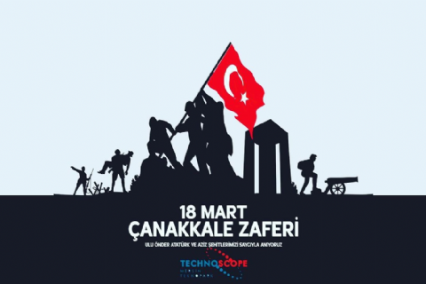 Başta Gazi Mustafa Kemal Atatürk olmak üzere 18 Mart Çanakkale Zaferinin Kahraman Asker ve Aziz Şehitlerimizi Saygı ve Minnetle Anıyoruz