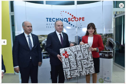 Bilim Sanayi ve Teknoloji Bakanı Dr. Faruk Özlü Mersin Teknopark'ın Devleri ile Buluştu...
