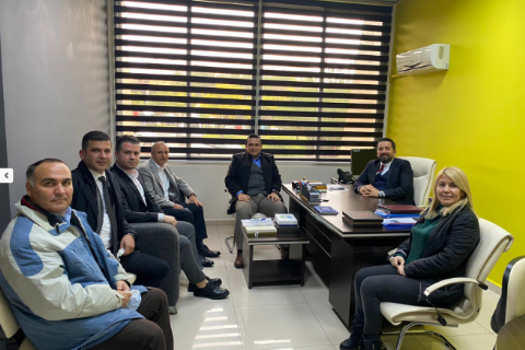 Eğitim-Bir-Sen Mersin Üniversiteler Şube Başkanı ve Ekibi Ziyareti