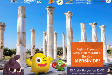 EĞİTİM OYUNU GELİŞTİRME MARATONU BU KEZ MERSİN'DE