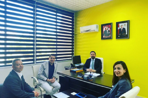 Expohis Şirket yetkilileri Kenan Onak ve Soner Şeker, Mersin Teknopark’a iş birliği ziyareti gerçekleştirdi.