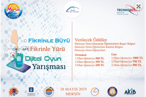 Fikrinle Büyü Fikrinle Yürü Dijital Oyun Yarışması Tanıtım ve Eğitim Toplantıları Gerçekleştirildi.