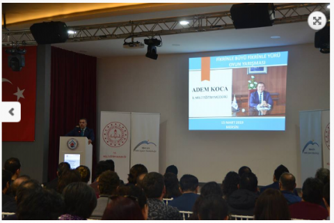 Fikrinle Büyü Fikrinle Yürü Dijital Oyun Yarışması Tanıtım ve Eğitim Toplantıları Gerçekleştirildi.