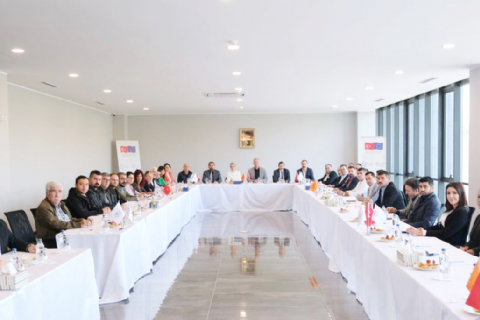IDEF’23 16’ncı Uluslararası Savunma Sanayi Fuarı İle İlgili Sanayici Bilgilendirme Toplantısı Gerçekleştirdi.