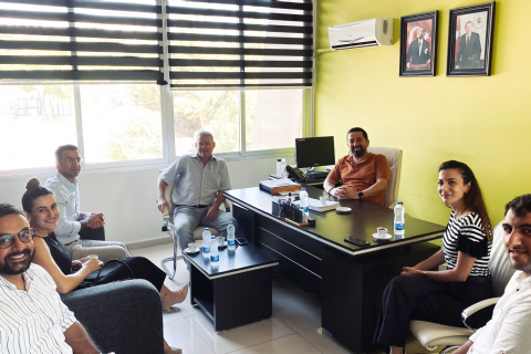 IOM (Uluslararası Göç Örgütü) Mersin Teknopark'ı Ziyaret Etti