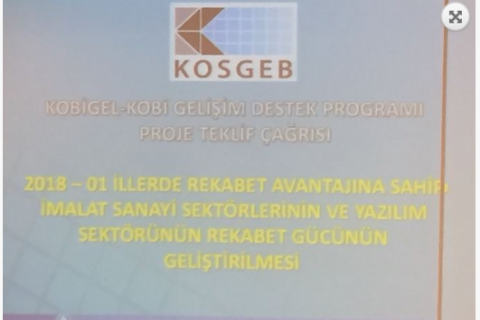 Kobigel- Kobi Gelişim Destek Programı Proje Teklif Çağrısı Bilgilendirme Toplantısı Yapıldı