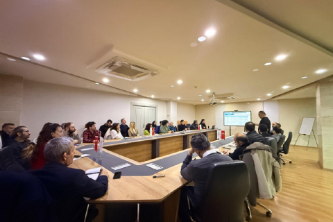 KOSGEB destek programlarına ilişkin bilgilendirme toplantısı, Mersin Teknopark Toplantı Salonu’nda gerçekleştirildi.