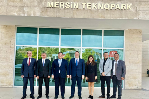 KOSGEB Heyeti, Mersin Teknopark ile İş Birliği Alanlarını Değerlendirdi