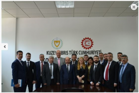 KUZEY KIBRIS TÜRK CUMHURİYETİ TİCARET HEYETİ VE İŞBİRLİĞİ ZİYARETİ