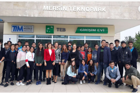 MERSİN/AKDENİZ-AKİB ZAFER ÇAĞLAYAN MESLEKİ VE TEKNİK ANADOLU LİSESİ MERSİN TEKNOPARK ZİYARETİ