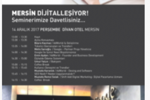 MERSİN DİJİTALLEŞİYOR