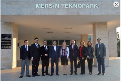 Mersin Genç Girişimciler Kurulu’ndan Mersin Teknopark’a Ziyaret