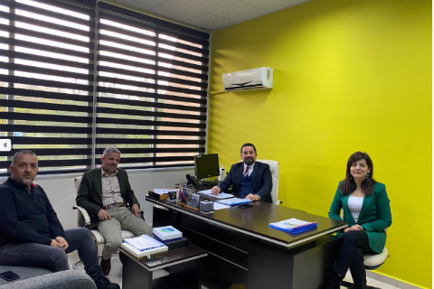 Mersin Kosgeb İl Müdürü Danyal Peker ve Başkanlık Müşaviri Serhan Eker Ziyaret