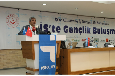 Mersin Teknopark, 1. İş'te Gençlik Buluşması toplantısına katıldı.