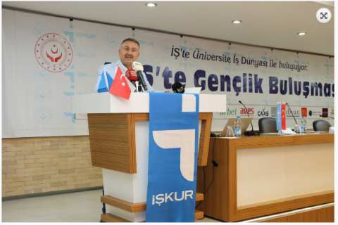 Mersin Teknopark, 1. İş'te Gençlik Buluşması toplantısına katıldı.