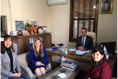 Mersin Teknopark , Akdeniz Belediyesini Ziyaret Etti