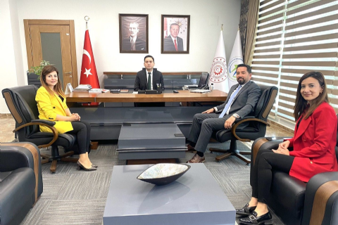 Mersin Teknopark, Çukurova Kalkınma Ajansı Genel Sekreteri Ahmet Rıfat Duran’a ziyaret gerçekleştirdi.