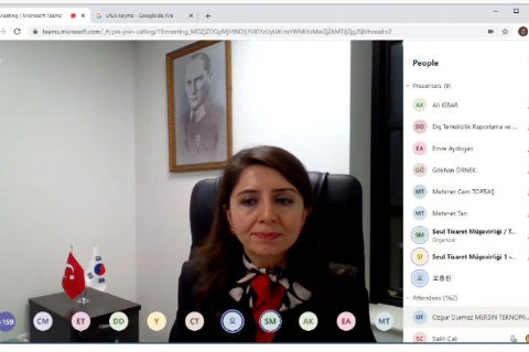 Mersin Teknopark, DEİK/ Türkiye Kore İş Konseyi Toplantısına Katılım Sağladı.