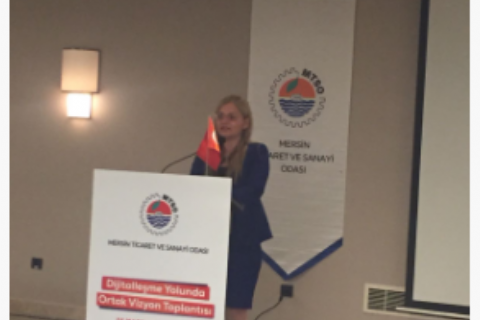 Mersin Teknopark , Dijitalleşme Yolunda Ortak Vizyon Toplantısın’da Sektörün Yol Haritasına Işık Tuttu.