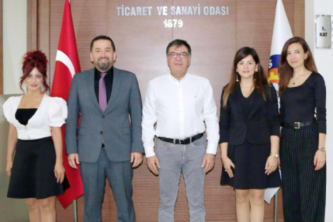 Mersin Teknopark Ekibi Tarsus TSO Ziyaret Etti