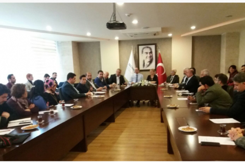 Mersin Teknopark Firmaları MTSO Odası Başkanı ile Biraraya Geldi