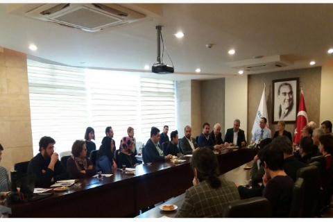 Mersin Teknopark Firmaları MTSO Odası Başkanı ile Biraraya Geldi