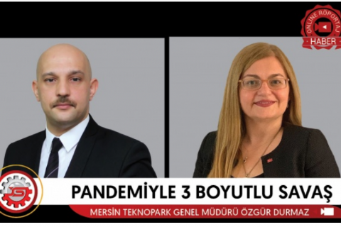 Mersin Teknopark Genel Müdürü Özgür Durmaz Sanayi Tv'ye Konuştu.