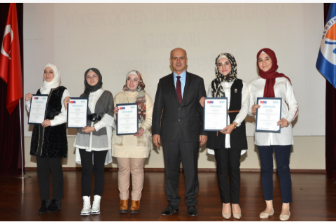 Mersin Teknopark Hobes Projesi Kapsamında Sertifika Törenine Katıldı