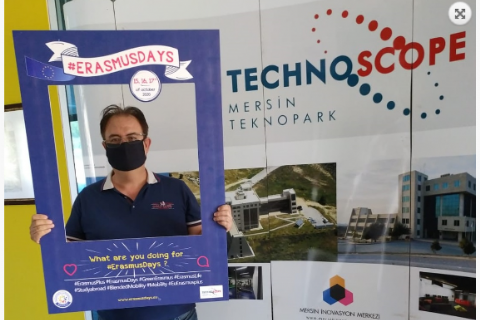 Mersin Teknopark Mentech Project Erasmus Haftasını Kutladı