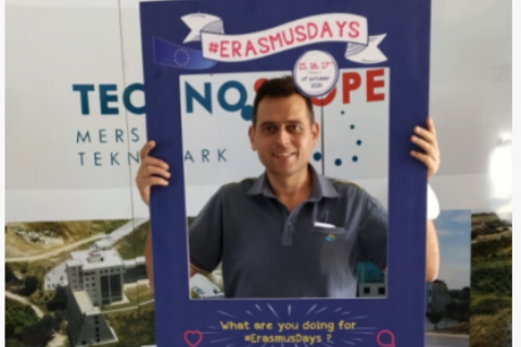 Mersin Teknopark Mentech Project Erasmus Haftasını Kutladı